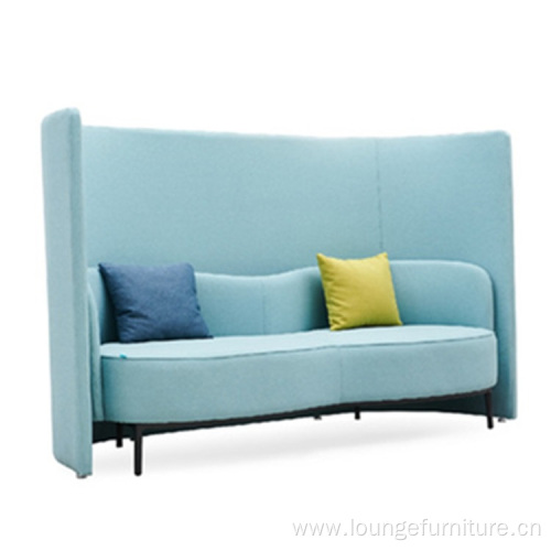 Italian Light Luxury Living Office Leather Lounge Sofa